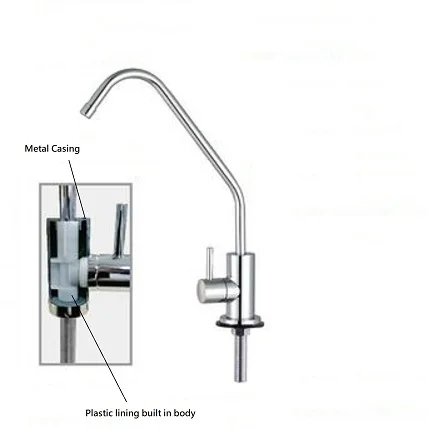 New Style Lead-Free Single Hole Water Purifier Basin Kitchen Brass Faucet