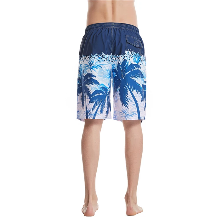 Wholesale Summer Nylon Printed Surfing Boardshort Quick Dry Wide Leg Swim Pants Shorts For Mens Beach