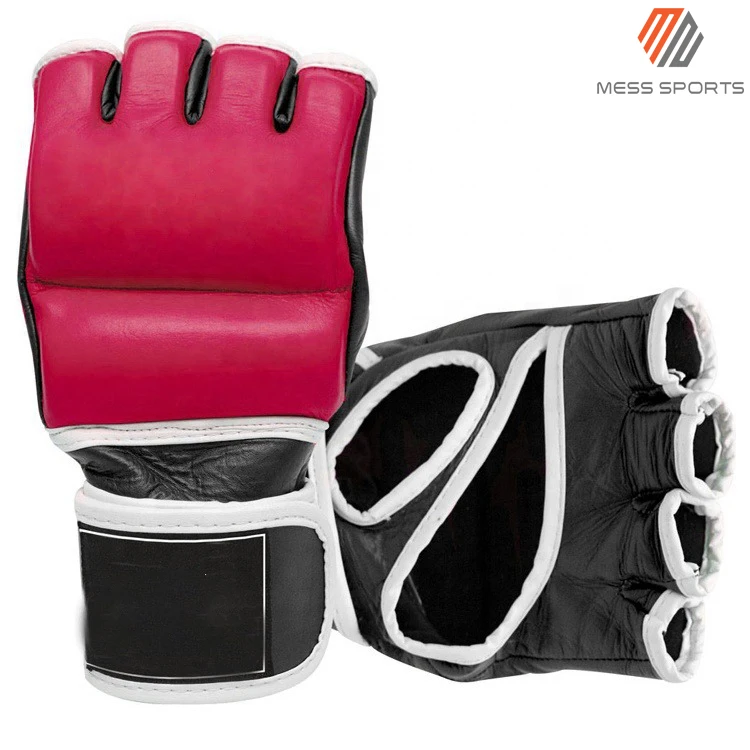 2023 OEM Low Price High Quality Leather PVC MMA Gloves Boxing Training Grappling MMA Gloves Best Quality