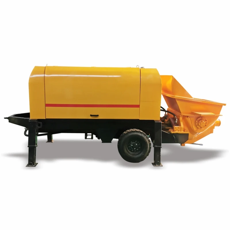 Small Stationary Concrete Pump Machine Portable Diesel Concrete Pump Good Price of Concrete Pump in India