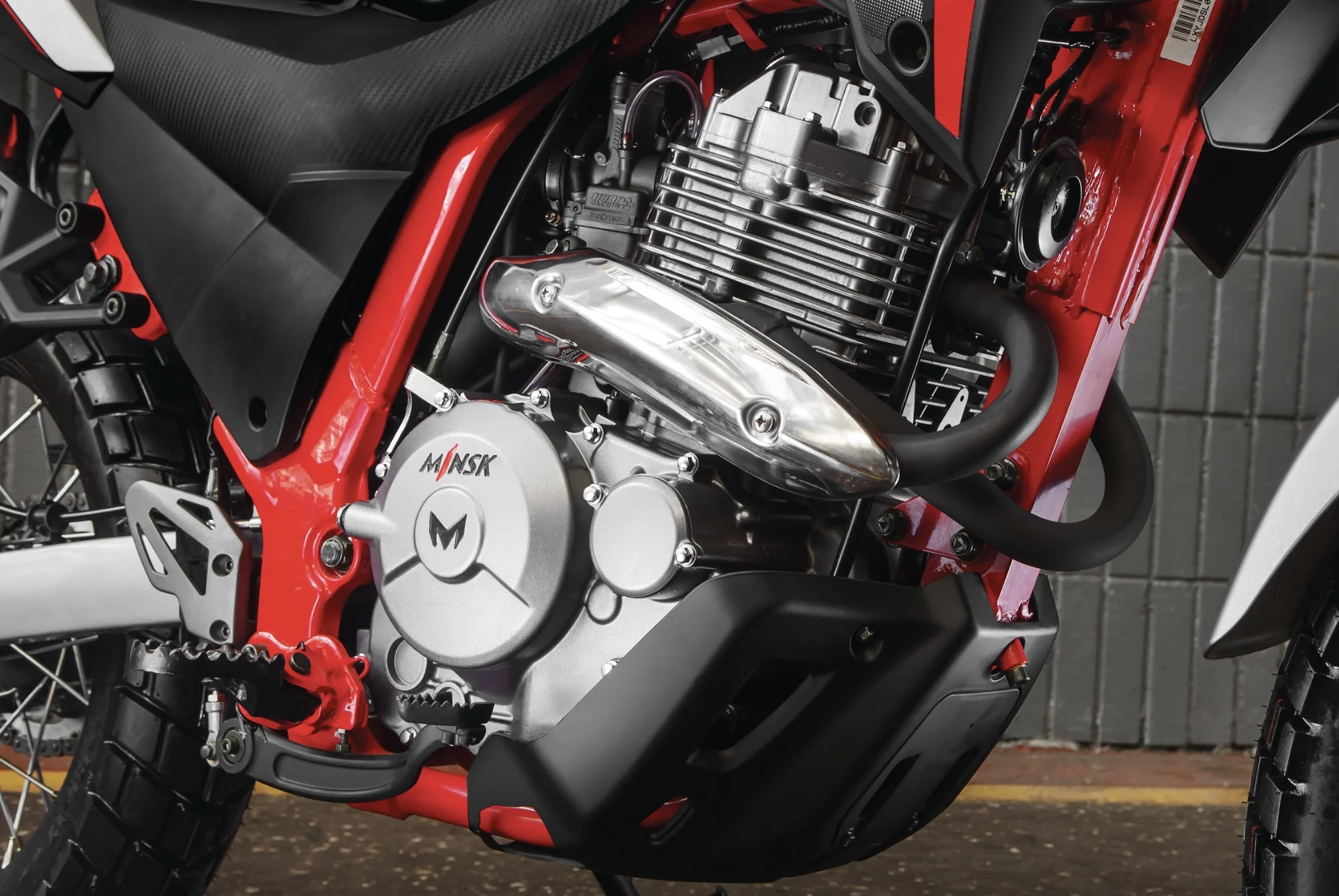 M1NSK GOOSE 400 SPORT OFF-ROAD MOTORCYCLE TRACKER RACER BLACK ENDURO MOTORCYCLE MOTO 2022