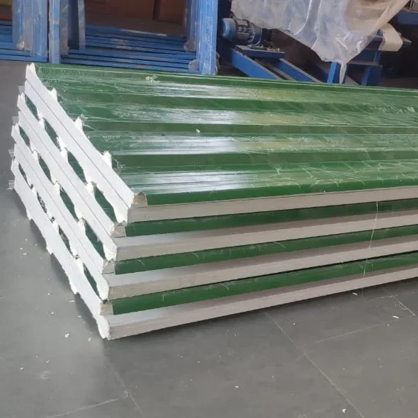 Buy Heavy PUF Panels Roofing with Customized Size Sandwich Panel Roof Manufacture in India Wholesale Prices