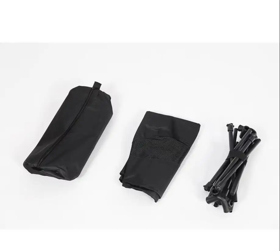 Lightweight Foldable Table and Chair Set Collapsible Garden Moon Chair Outdoor Camping Folding Moon Chair