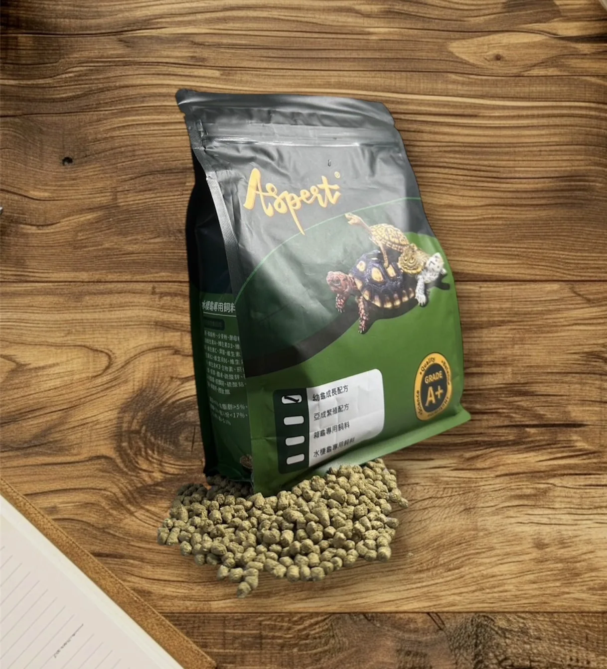 Tortoise Feed Dried Pet Food Calcium Carbonate Taiwan Design