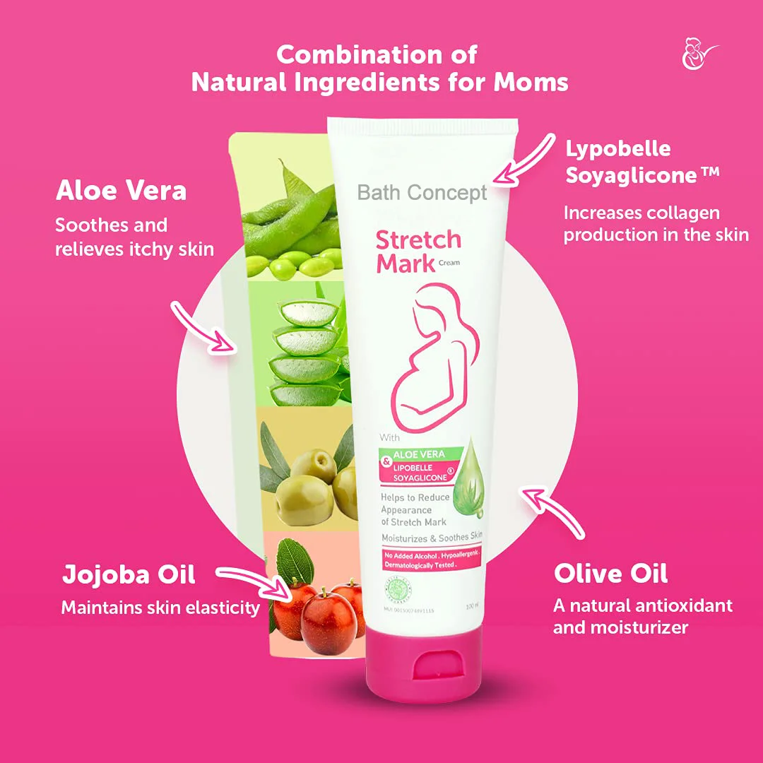 Private Label Repair Postpartum Scar Skin Firming Stretch Mark Removal Maternity Care Removal Stretch Mark Cream