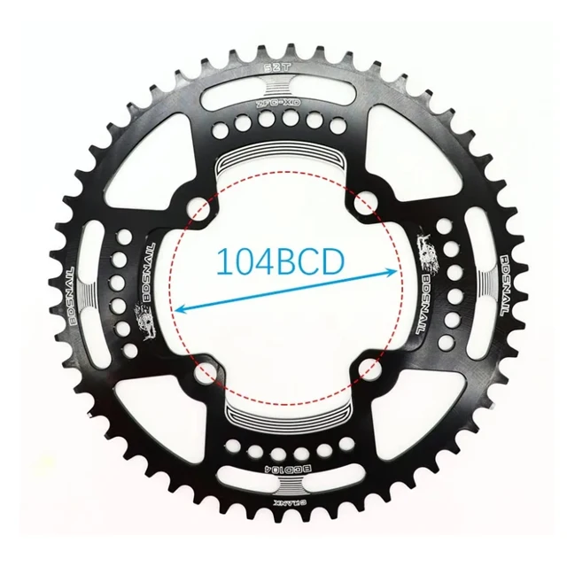 Mountain Bike Sprocket Crank 170mm Aluminum Alloy 32/34/36/38t 104bcd Bicycle Crankset