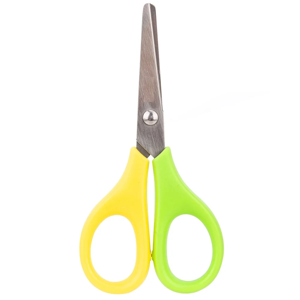 Factory price plastic handle office scissors