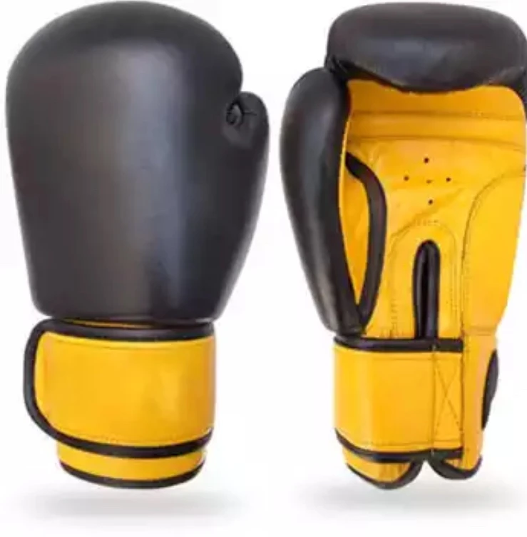 High quality customised red boxing glove for men women genuine leather training boxing hand wrap glove winning boxing glove
