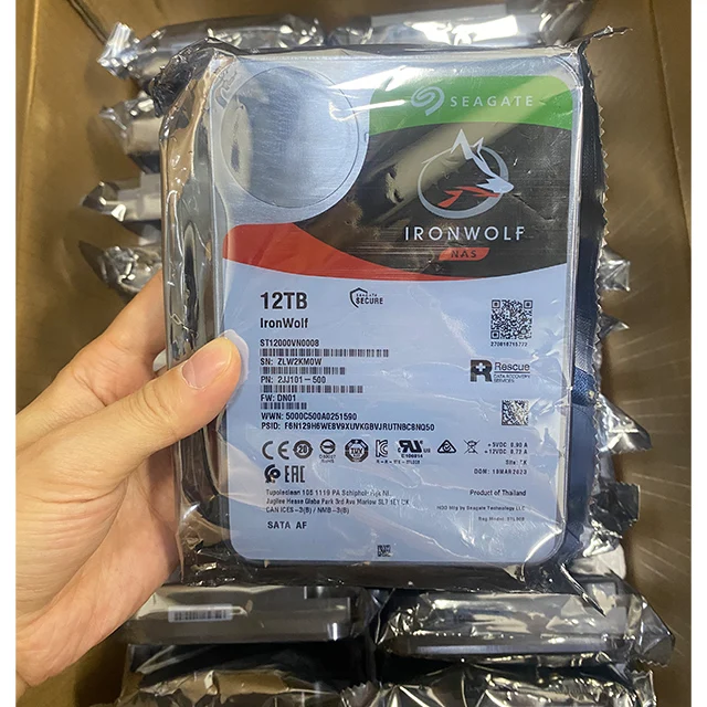 ST10000NE000 10 ТБ жесткие диски для Seagate Iron Wolf SATA 7200 об/мин 3 5 'внутренний жесткий диск сервера Nas ST10000NE0008