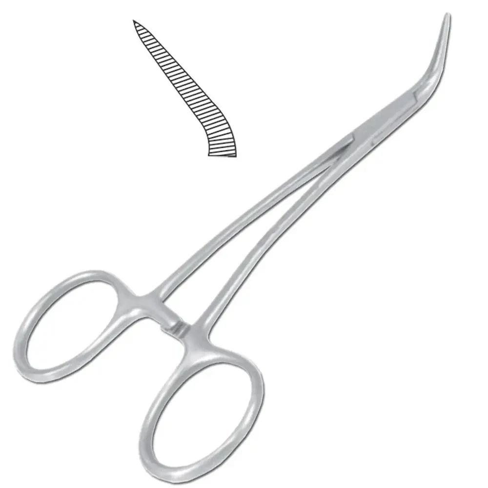 PEET 120mm Splinter And Cilia Forceps Straight Stainless Steel Splinter And Cilia Forceps BY Gray Rocks