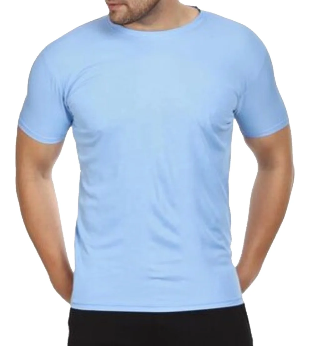 Tournament Single Jersey fabric 140 GSM 100% Polyester short Sleeve Tshirt for Sublimation DTG Printing Available at Cheap Cost