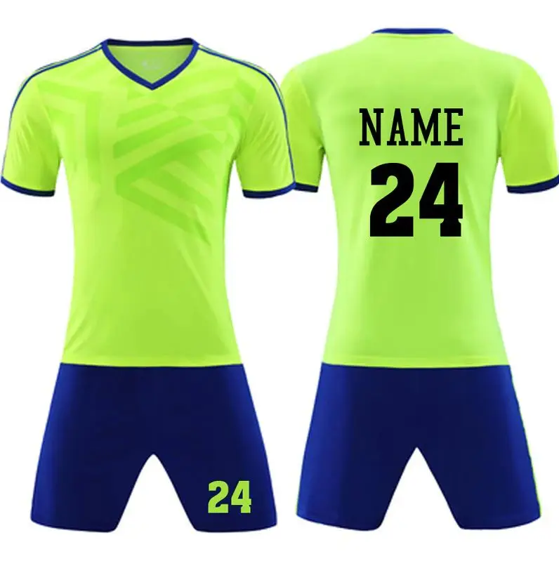 Wholesale manufacturers and suppliers of high quality Custom made Soccer football uniform kit sublimated short sleeve t shirts
