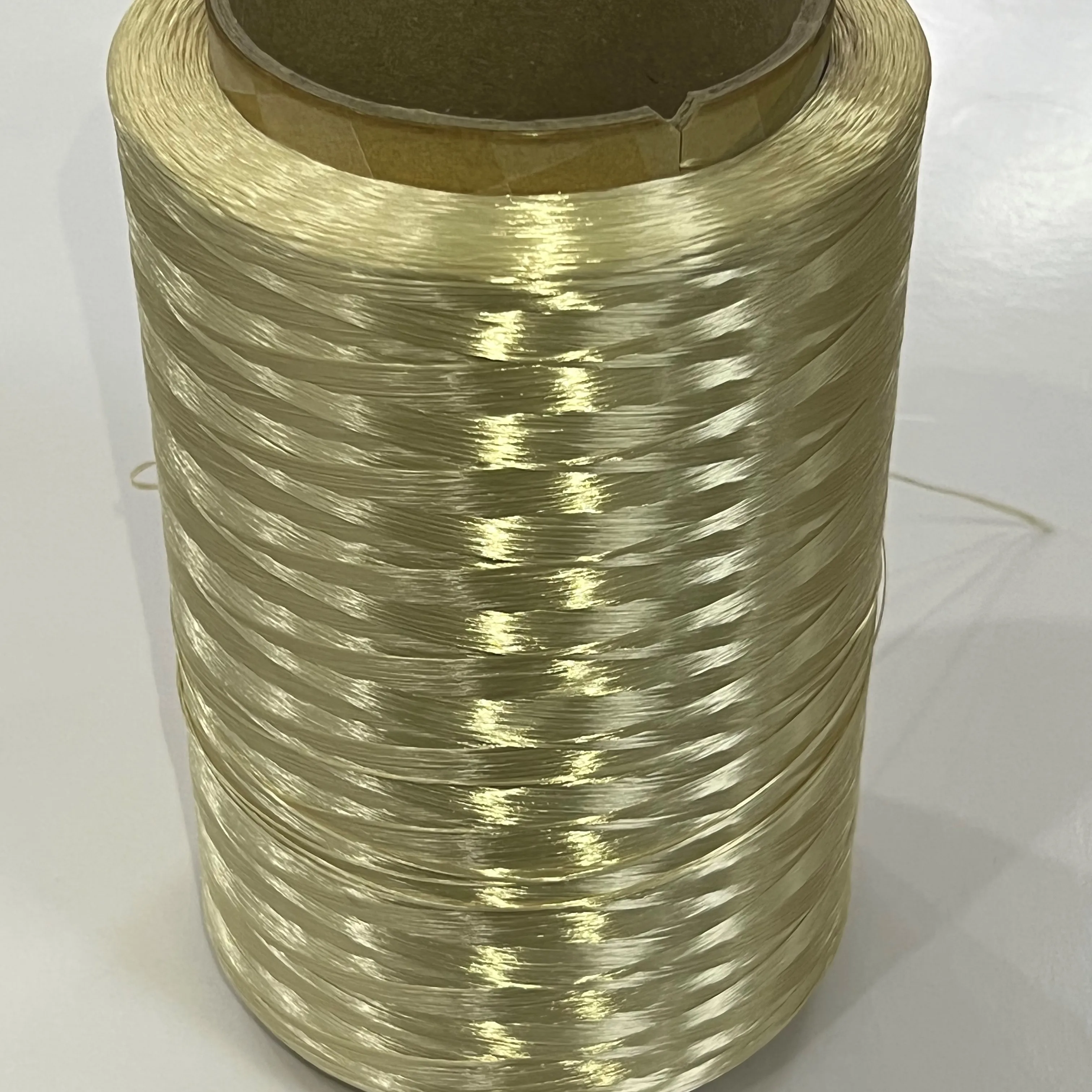 High strength aramid fiber filament solid color LCP Polyaryl ester Liquid crystalline polymer