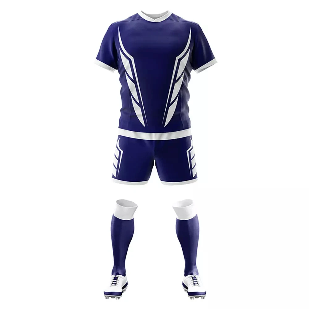 New Design Custom Made Rugby Uniform Sublimated Jersey Uniform Wholesale Factory Price Men Rugby Uniform