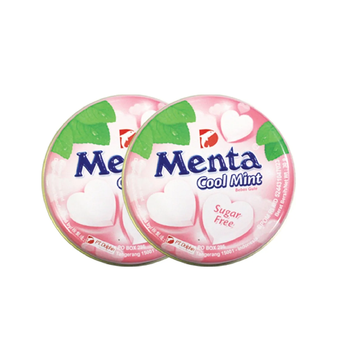 New Arrival 100% Export Oriented Bag OEM Candy Bulk Storage Cool Packing Sweet Candy Menta Can Candy Cool Mint From Indonesia