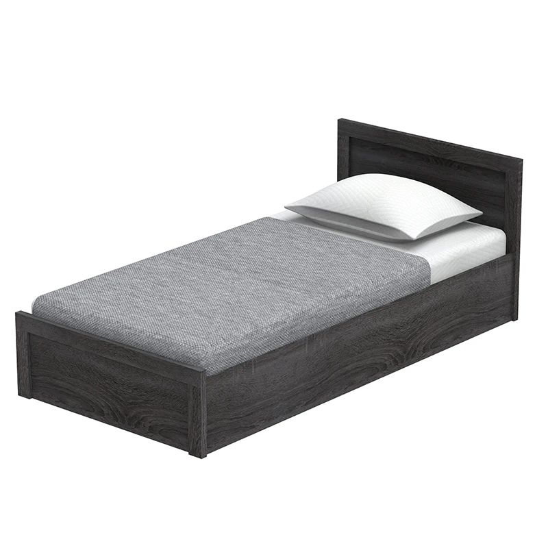 Hottest Selling 2215 Single Wooden Bed Frame with A Clean Design and Beautiful on All Sides