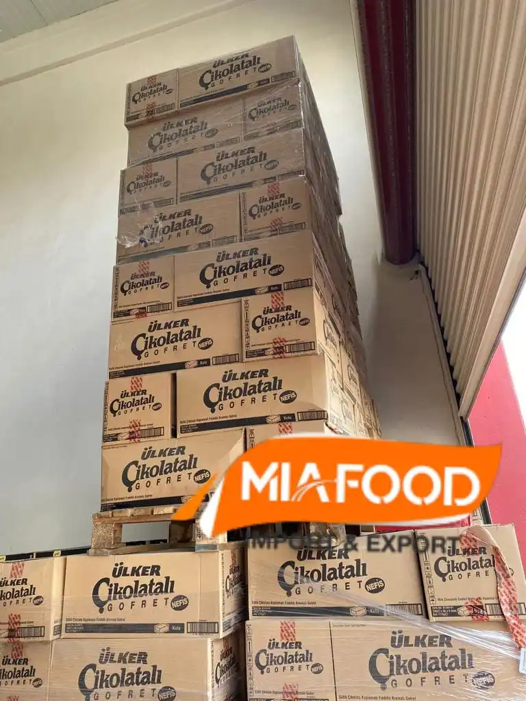 Ulker Milky Chocolate Napoliten 33 gr x 120 All The Time Fresh Stock and New Date Wholesale From TURKEY