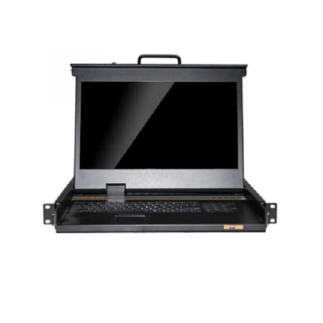 8 портов/16 портов 1U держателя шкафа 19 (IP KVM-1900CB серии) LED KVM с выдвижными ящиками по IP прямые поставки от производителя, производство по низкой цене, хит продаж