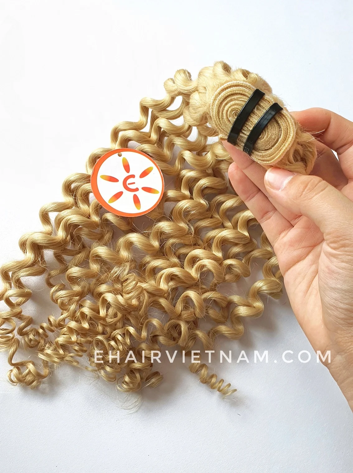 E-HAIR VIETNAM | Weft Hair Extensions Human Hair Skin Weft Extensions New Genius Wholesale 9A Kinky Curly 100% Virgin Human hair