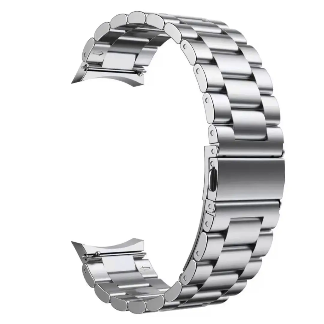 Luxury retrofit kit for Samsung Galaxy Watch4 stainless steel case strap set 40mm 44mm 42mm metal strap