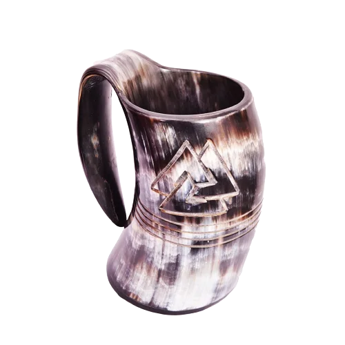 Wholesale Prices Horn Beer Stein Viking Drinking Cup For Home Uses Manufacture in India By Indian Exporters