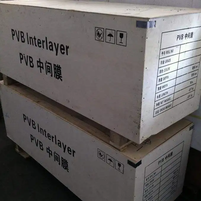 Wholesale PVB Factory Supplies  Polyvinyl  Butyral  Film PVB Film 0.76mm / 0.38mm PVB Film Sheet for  Laminated Glass