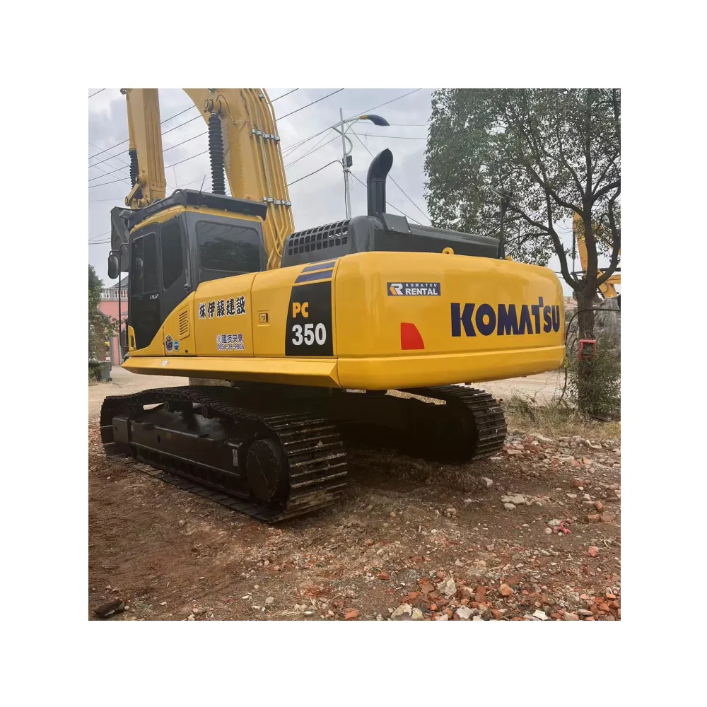 Used Medium Backhoe Excavator Secondhand Komatsu PC350-7 PC300 PC400-8 PC450 Hydraulic Crawler Excavator