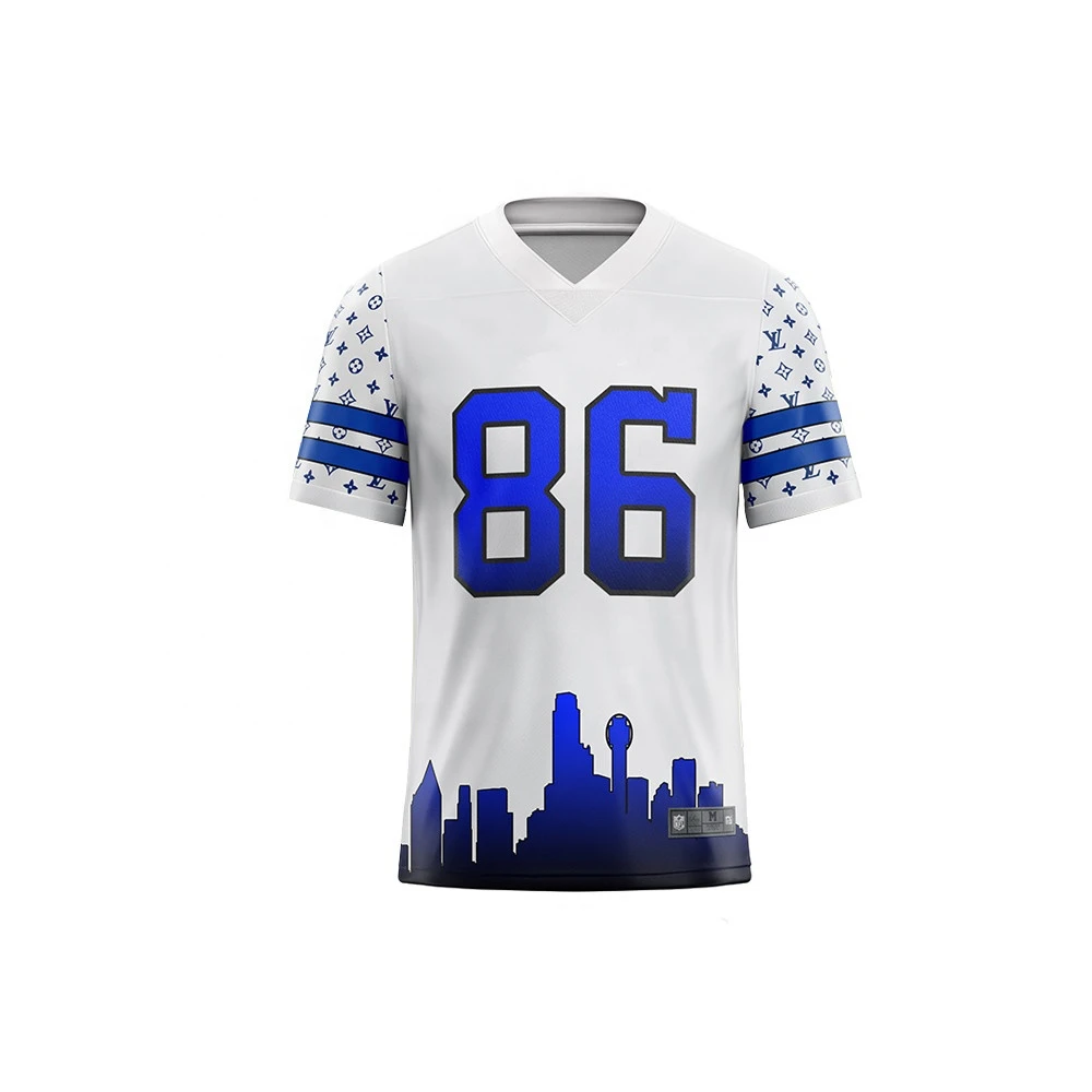 Custom Stitched American Football Jersey Team Stylish Sublimated American Football Wear Jersey AFJ-0037