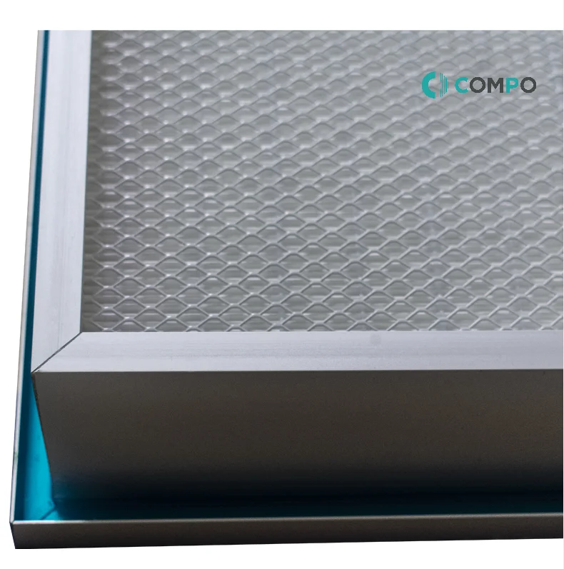 HEPA Liquid Tank Type Air Filter High Efficiency H14  Industrial Plate Frame