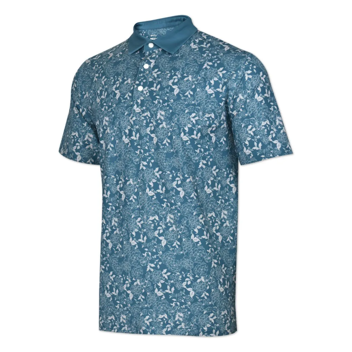 Golf Clothing Custom Pattern Golf Polo Shirt Polyester Spandex 4 Way Stretch Milk Silk Quick High Quality Mens Golf Polo