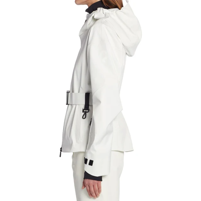 Ladies High Quality Cordura 1000D Fabric Ski Snowboarding Jacket Sustainable Winter Casual Wear Hooded Collar Printed OEM