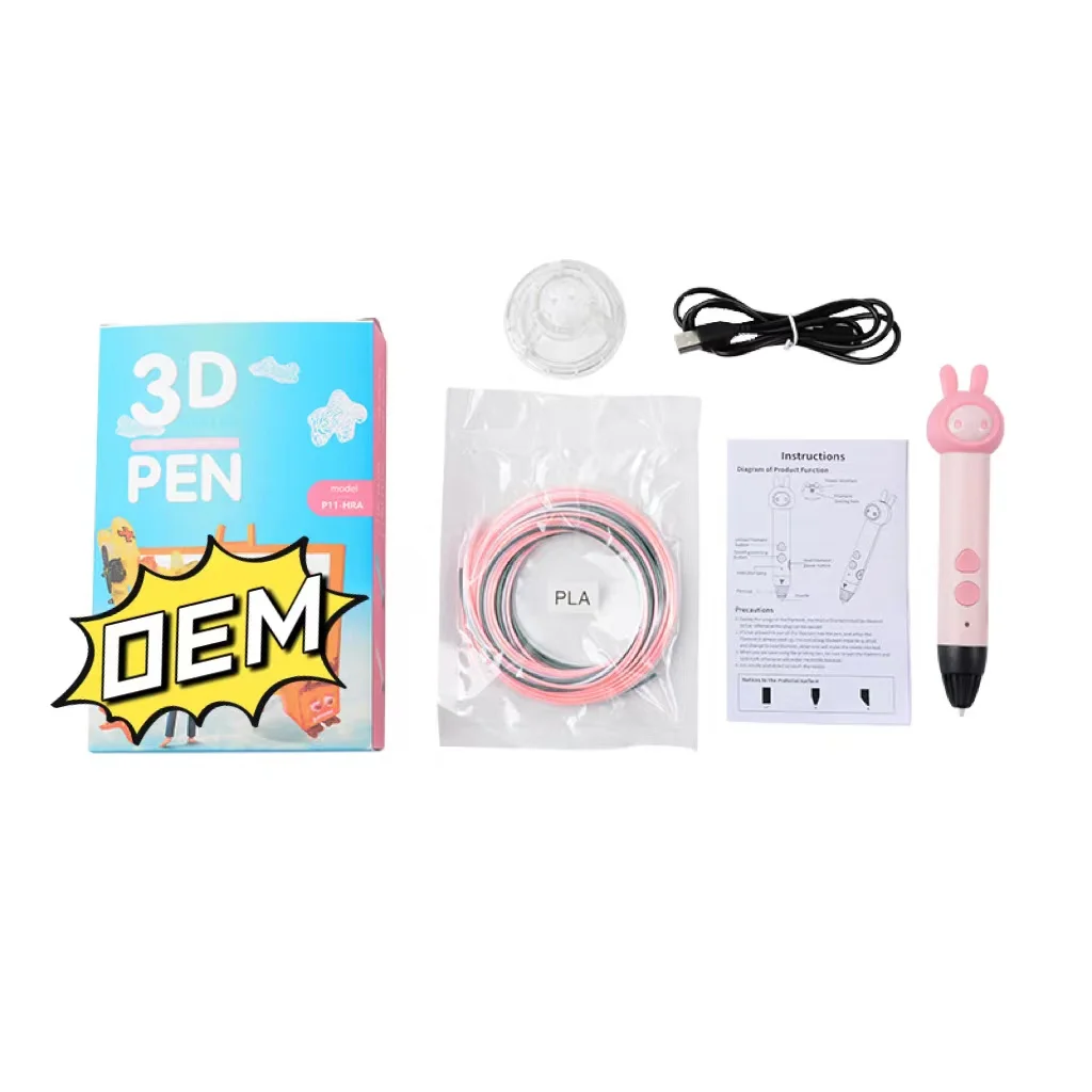 Kids Drawing toys 3D Printing Pen With Filament Creative toys Birthday Christmas Gifts Printing Pencil With Usb