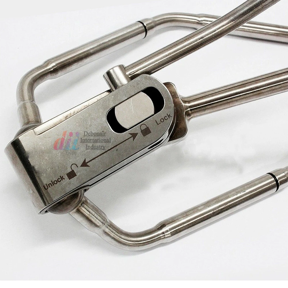 Omni Tract Surgical Table-Mounted Abdominal Retractor Set - Stainless Steel Abdominal Surgery Equipment for Precision Procedures