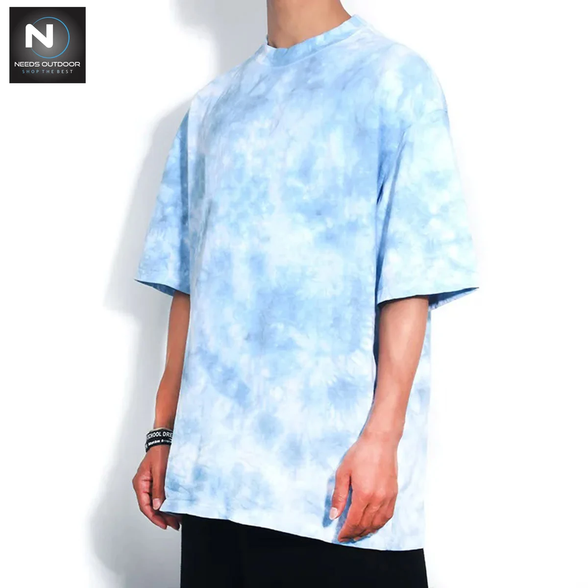 Casual Wear New Style 3D Printing Tie Dye T Shirts For Men Short Sleeve Tie Dye T Shirts By NEEDS OUTDOOR