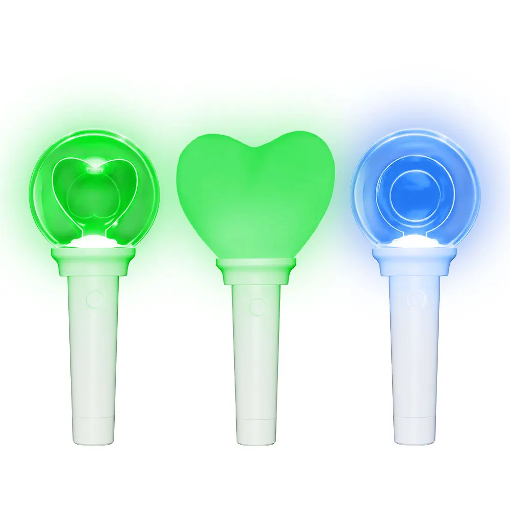 Programmable LED Light Stick Led Concert Lights Glow Sticks Party Button Small Lightstick Stand Customized Kpop Light Stick