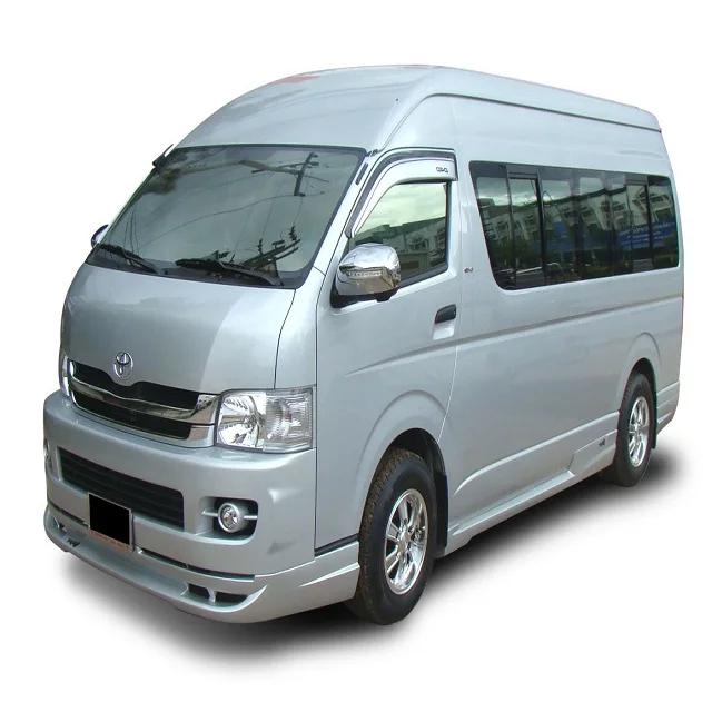 Hot Sale 2015 2016 2017  To yota Hiace High roof Bus RHD LHD White Black Gold 16 seaters Available