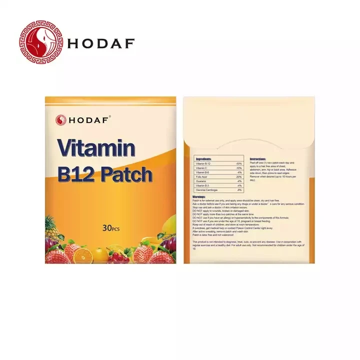 Health Care Safe Product Energy Recovery Vitamin b12 Patch for sale
