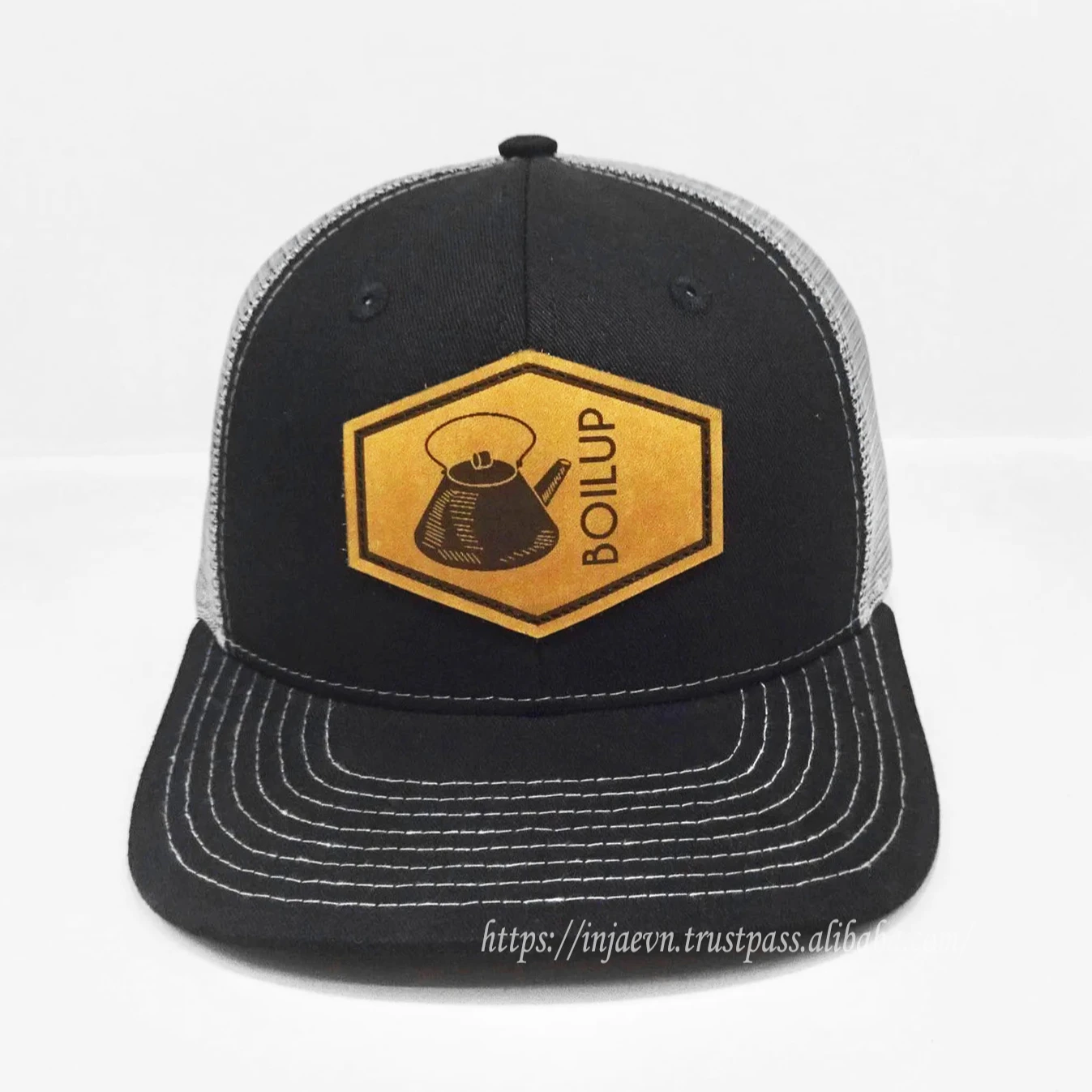 Combine Your Richardson 112 Leather Patch Hat Custom Cap Wholesale With Low MOQ High Quality Injae Vina Manufacturer Vietnam Cap