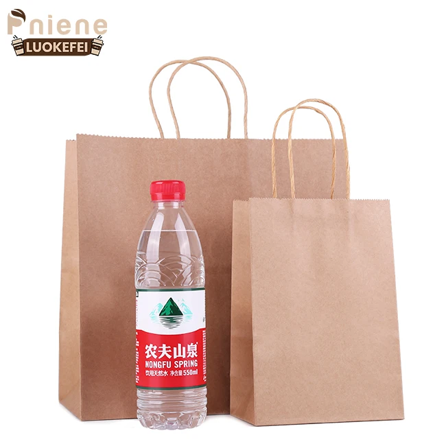 China factory direct take away paper craft bag biodegradable paper bag