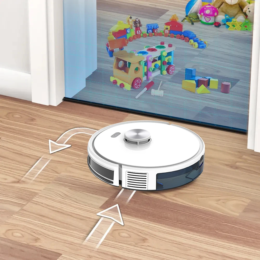 BG2000Pro 5000Pa Smart Separator Handled Gripper Self Emptying Dustbin Carpet Pool Floor Care Robot Vacuum Cleaner Mopping