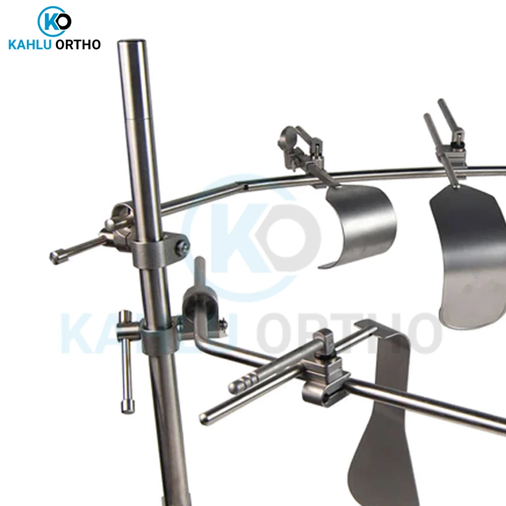 Abdominal Hook With Interchangeable Blades Surgical Instruments Bookwalter Compatible Abdominal Retractor By KAHLU ORTHOPEDIC