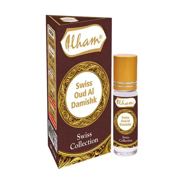 ILHAM SWISS OUD AL DAMISHK SWISS COLLECTION аромат 6 мл (безалкогольный и стойкий)