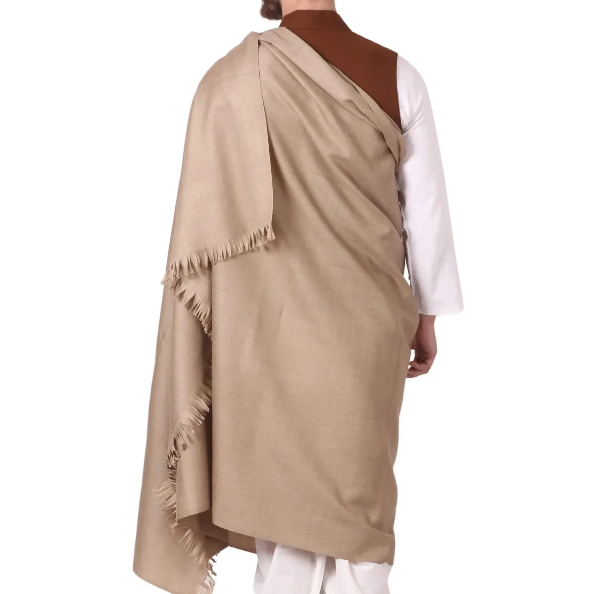 Factory Design Scarf Shawls for Men Wool Winter Pashmina Scarf Wholesale Hot Selling Men Winter Shawl