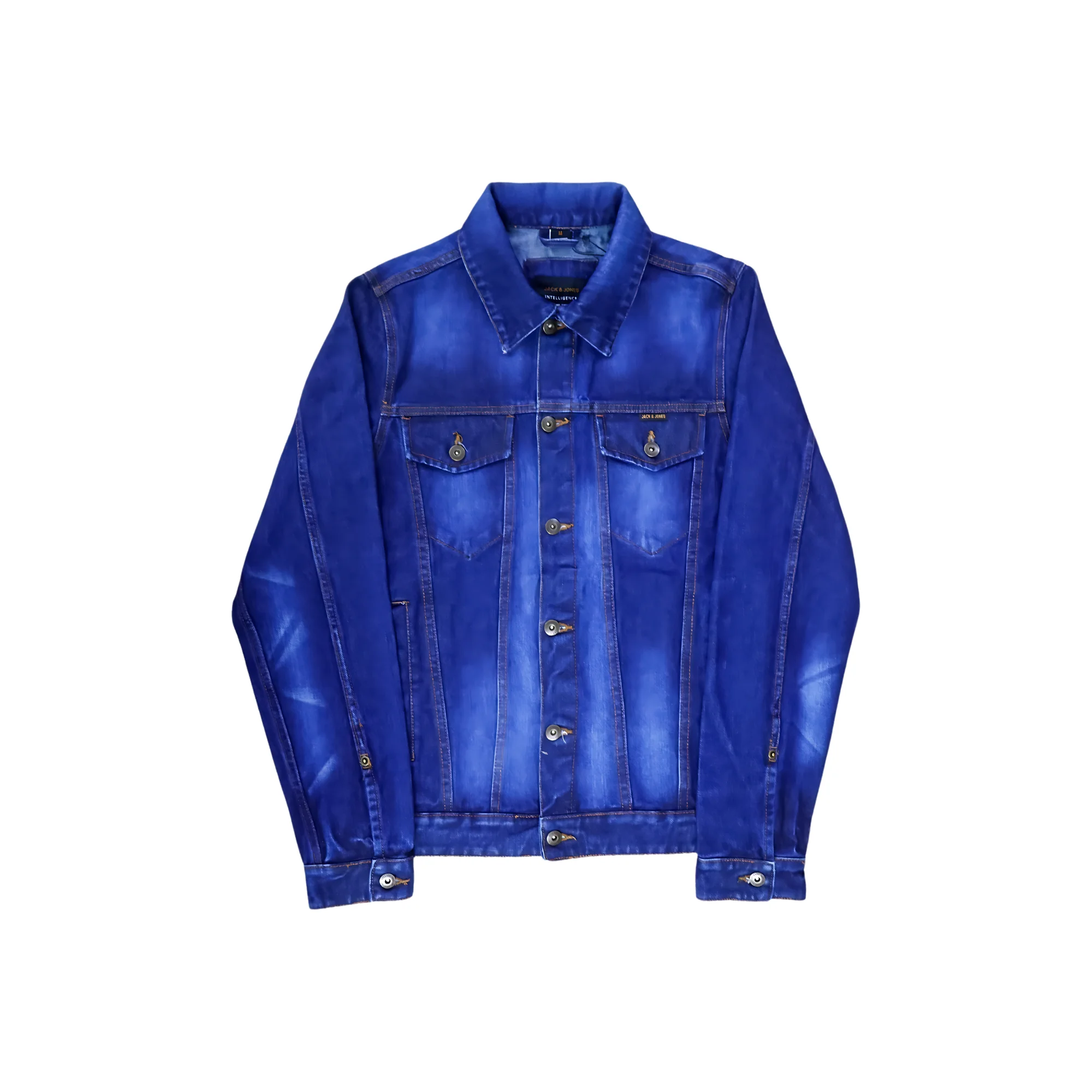 Bangladeshi Suppliers Denim Cotton Fabric Jackets Manufacturer Pigment Washing OEM Custom Mens Jean Denim Jacket