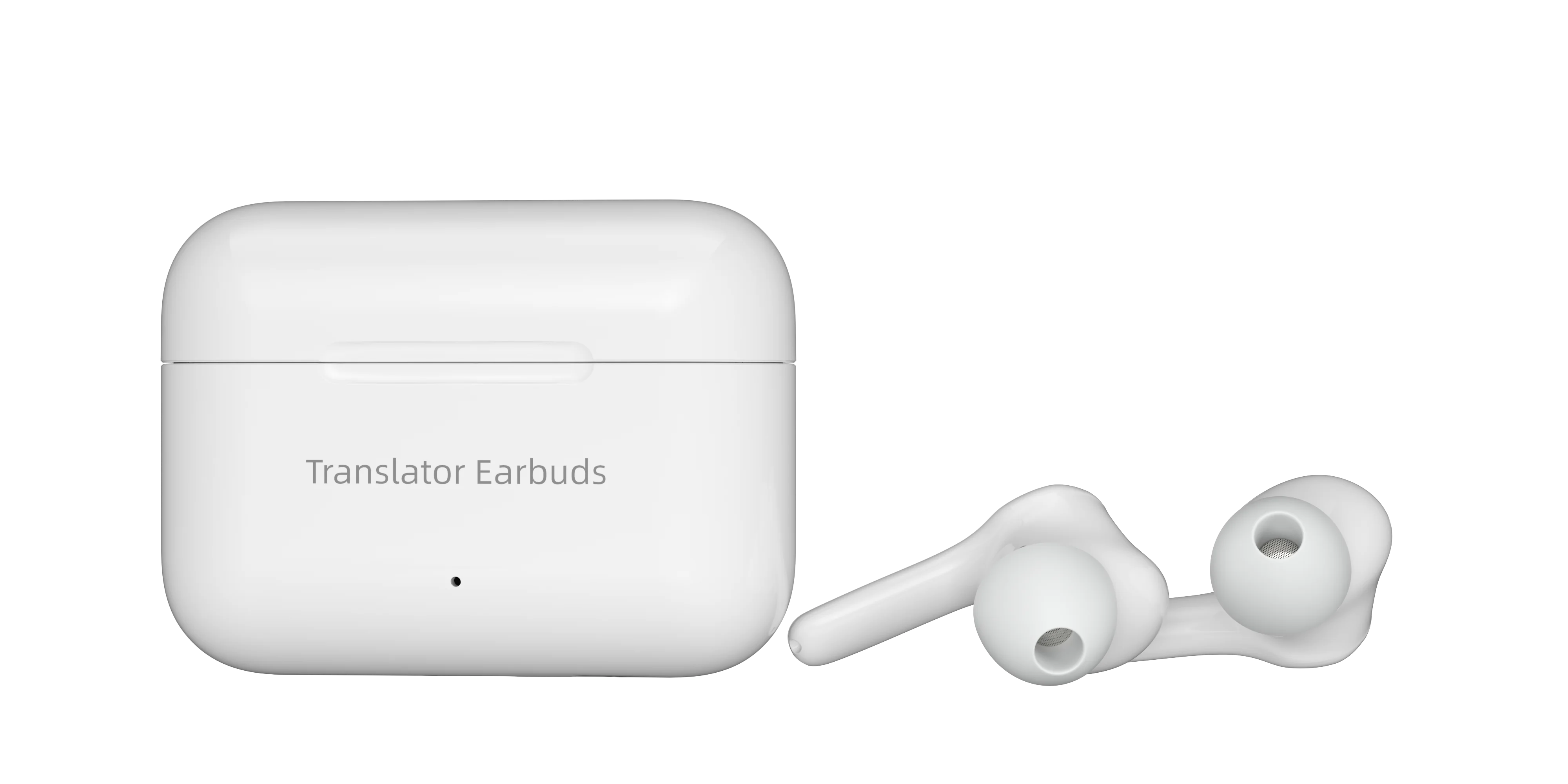 Smart Translator Device Voice Wireless Translate Earphone With Charging Case 144 Language Online Translation Earbuds