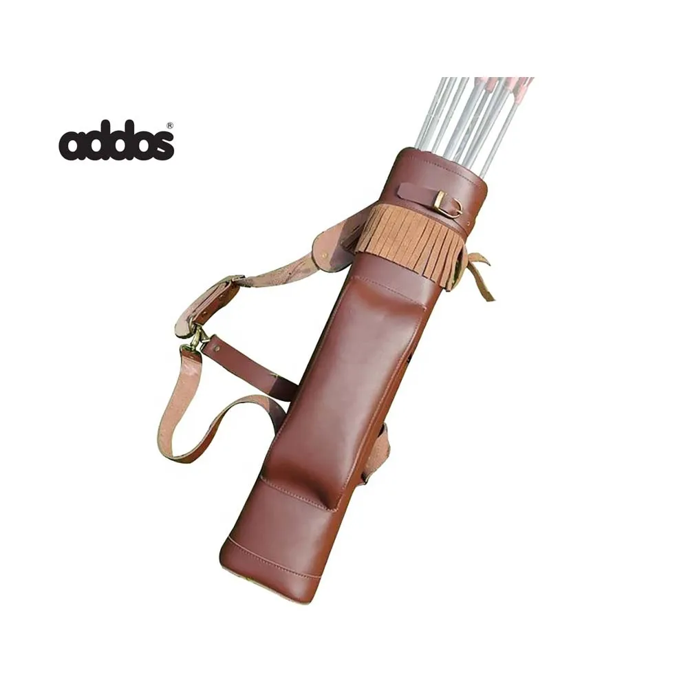 Традиционная стрельба из лука замшевый колчан для стрел держатель сумка стрельбы