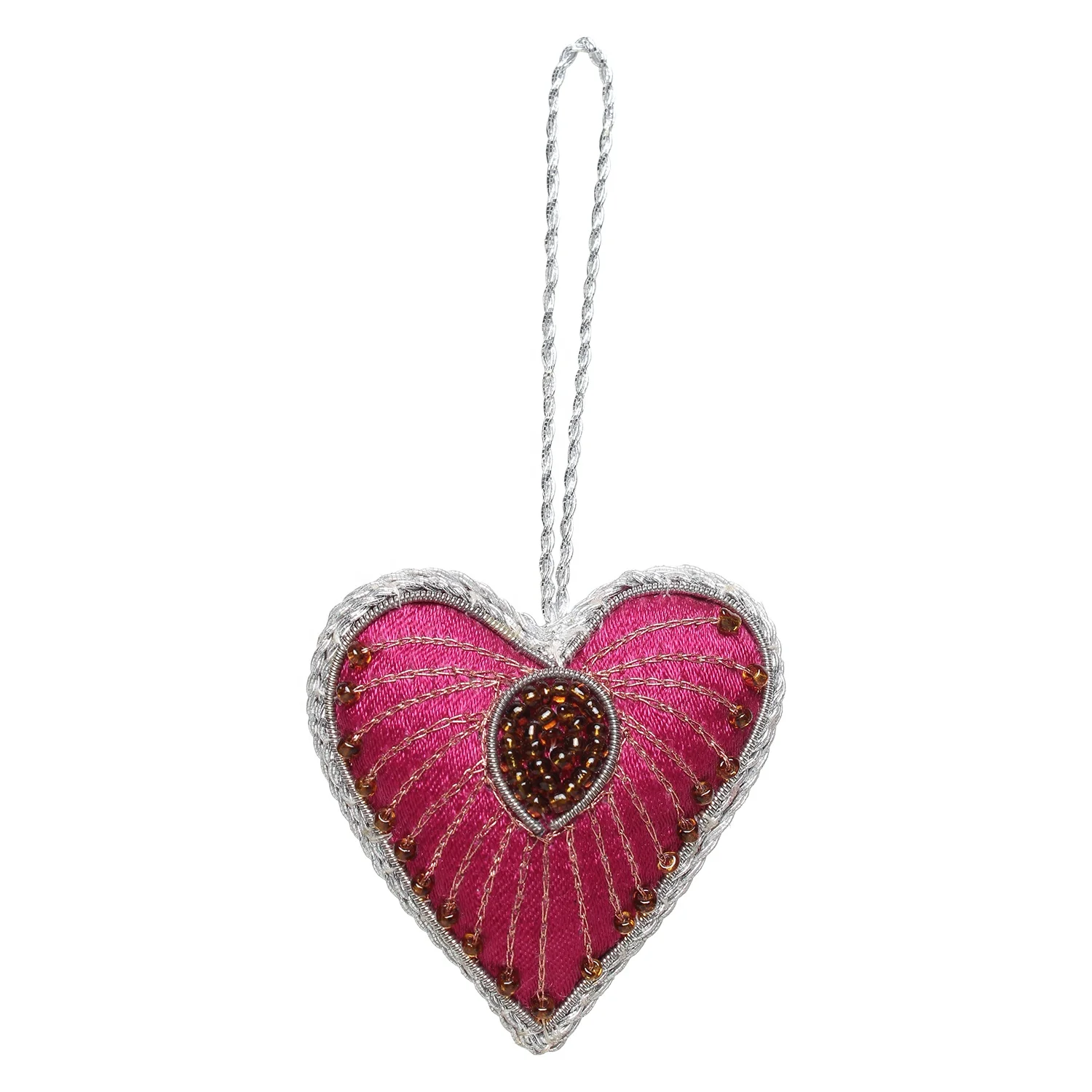 Handmade Embroidered Beaded Velvet satin Christmas Decorations Lama Santa  Socks   Flying Sparrow  Customized Wholesale