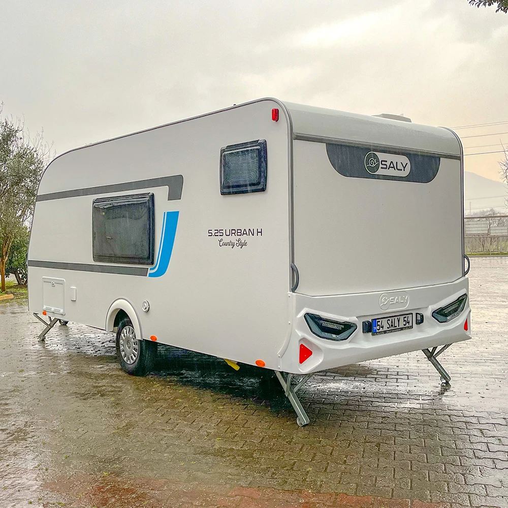 Лучший городской стиль моноксовый караван Saly 5 25 H Европейский стандарт мини RV для семейного кемпинга с размером кабины 25x2 20x2 00