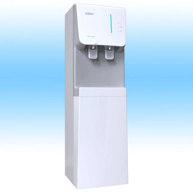 Reverse Osmosis POU Water cooler with High Quality water filter for Hot Cold Water Purification, Color option Silver-Gray