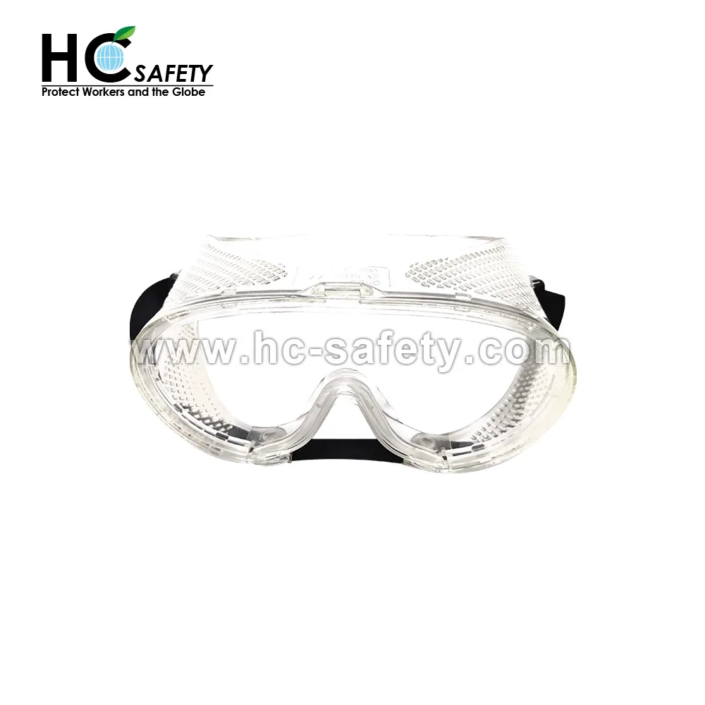 A611-3A flexible vinyl frame dust goggles personal protective equipment anti fog safety goggle lab safety goggles